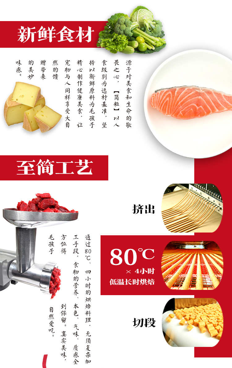 简粒羊肉三色烘焙犬粮(图1)
